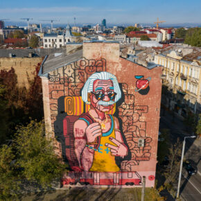 Litauen Vinlius Street Art