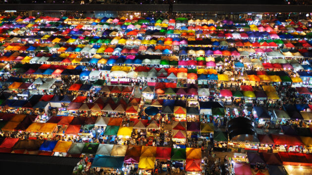 Thailand Bangkok Nightmarket