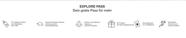 The Nirth Face Gutschein 2023 XPLR Pass VIPeak