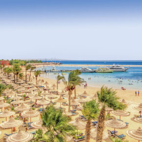 Ägypten Schnäppchen für den Winter: 8 Tage Hurghada im tollen 4* Beach Resort mit All Inclusive, Flug & Transfer für 543€