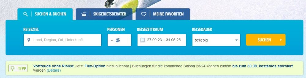 Snowtrex Gutschein - so findet Ihr Euren Traumskiurlaub zum kleinen Preis