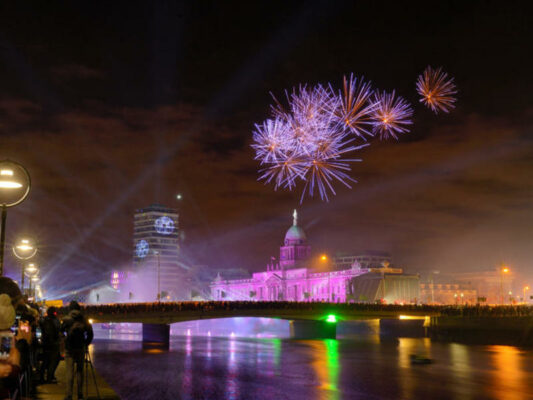 Silvesternacht in Dublin