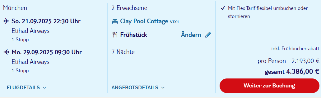 Thailand Reise Angebot
