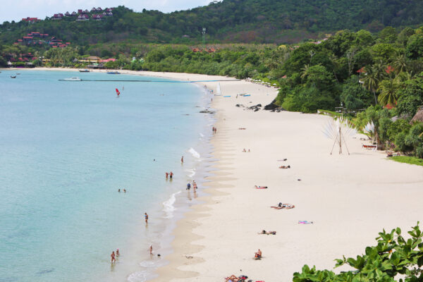 Thailand Koh Lanta a Beach on an island in Sounded