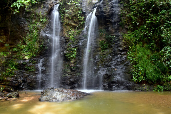 Thailand Koh Lanta Waterfall in the Forest