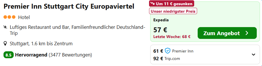 Deutschland Hotel Angebot