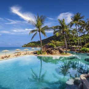 Thailand Urlaub Deluxe: 10 Tage Koh Samui im TOP 5* Strandresort mit Frühstück, Flug & Transfer für 1828€