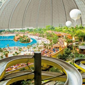 Südseetraum Tropical Islands: 2 Tage im fancy Safari-Zelt inkl. Frühstück & Eintritt nur 69€