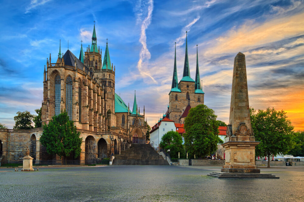 Deutschland Erfurt Dom