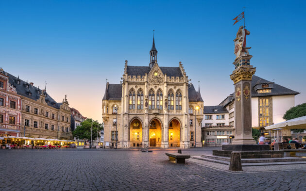 Deutschland Erfurt Rathaus