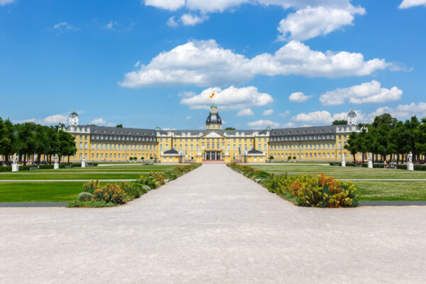 Karlsruhe Burg Königspalast Barockbaustadt Deutschland