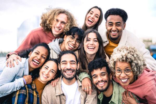 Diverse Gruppe von Menschen