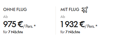 Mauritius Pauschalangebot