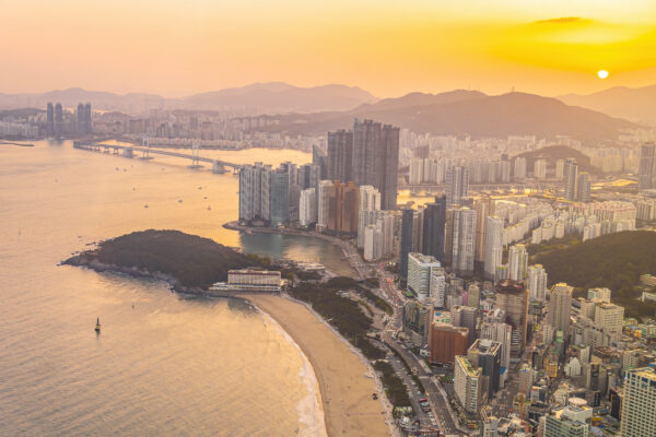 Südkorea Busan Haeundae