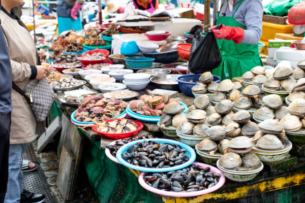 Südkorea Busan Jagalchi Markt
