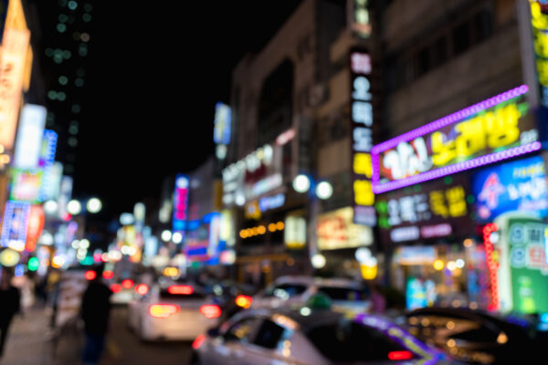 Südkorea Busan Nachtleben