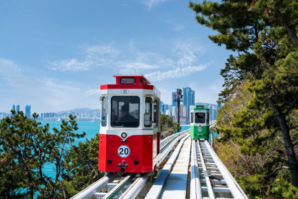 Südkorea Busan Sky Capsules