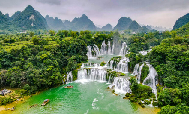 Vietnam Cao Bang Ban Gioc Wasserfälle