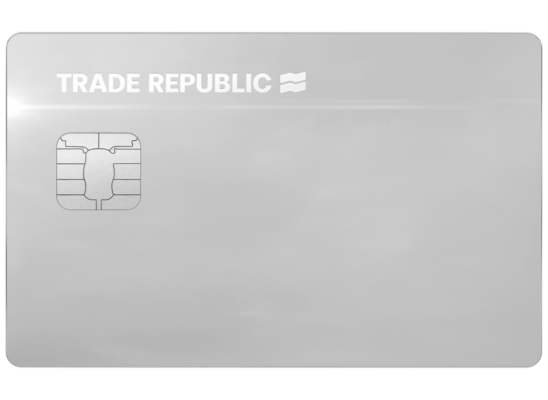 Trade Republic Metal card 2024 Horizontal