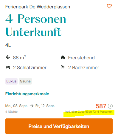 Ferienhaus Niederlande Angebot