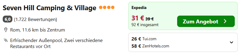 Rom Hotel Angebot