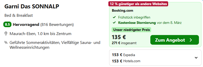 Österreich Hotel Angebot