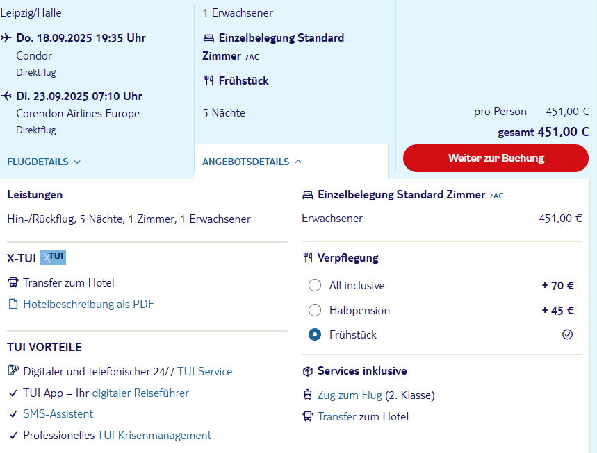 Kreta Pauschal Angebot
