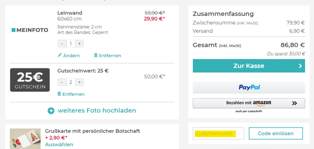 Exklusiver 25 MEINFOTO Gutschein & Rabattcodes 2025