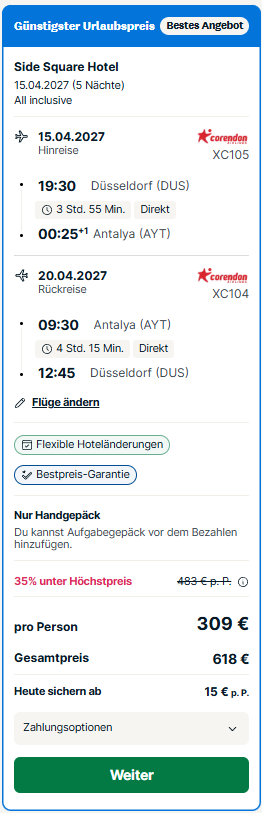 Türkei Reise