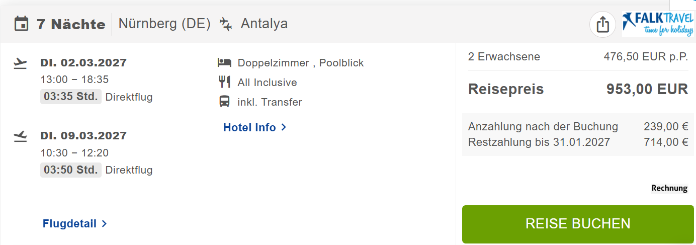 Türkei Reise Angebot