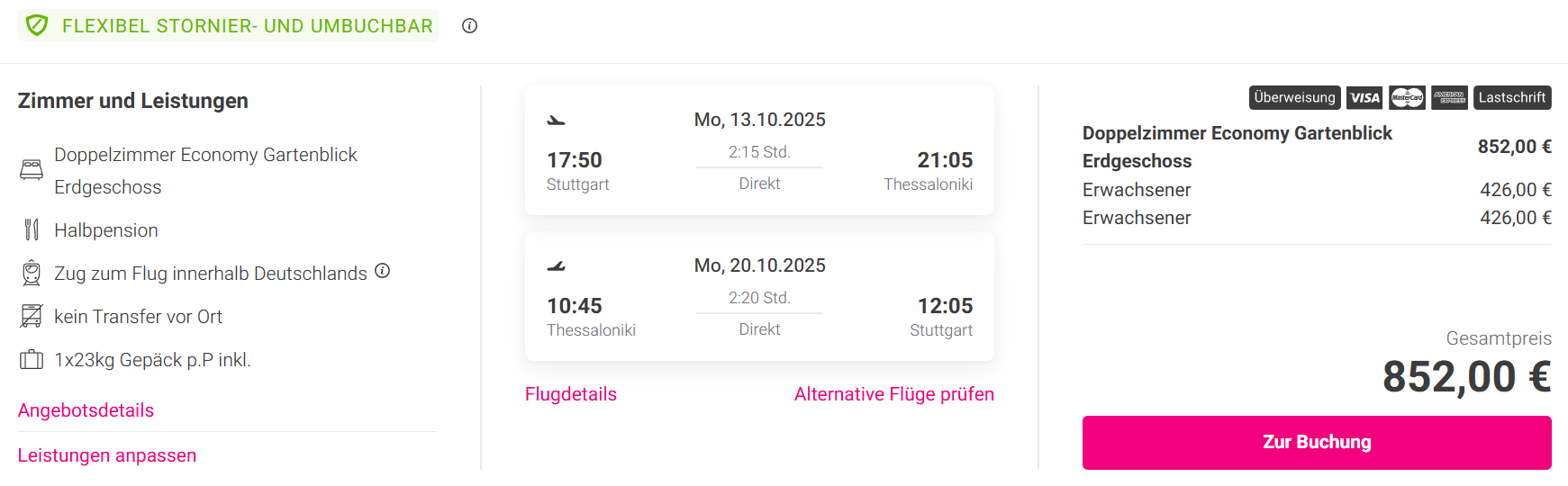 Griechenland Reise Angebot