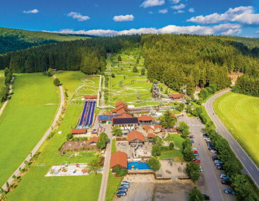 hotel predigtstuhl resort von oben