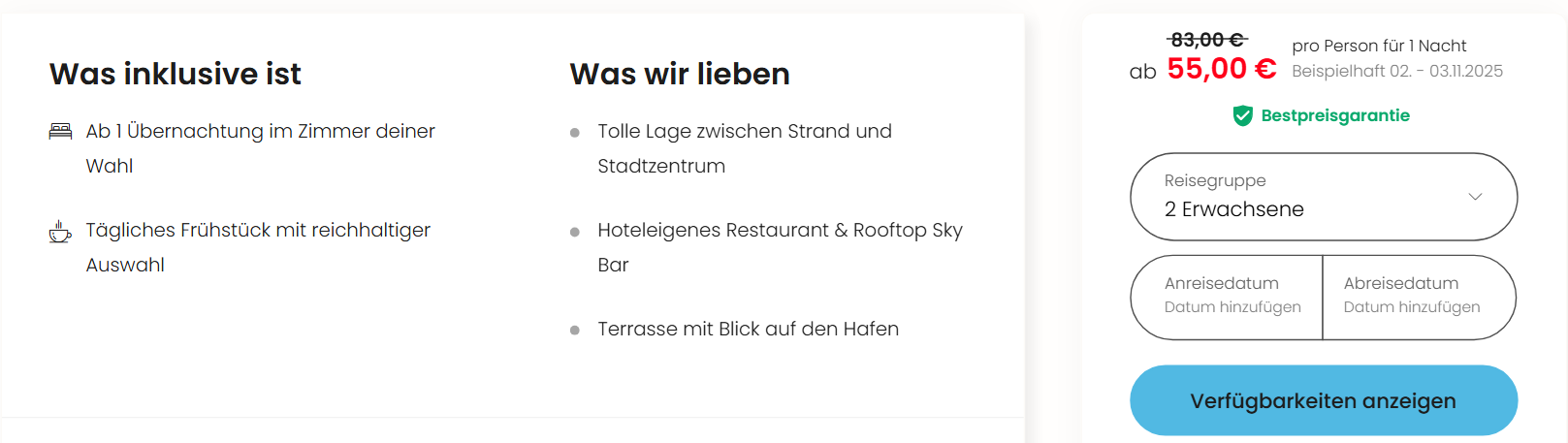 Amsterdam Hotel Angebot