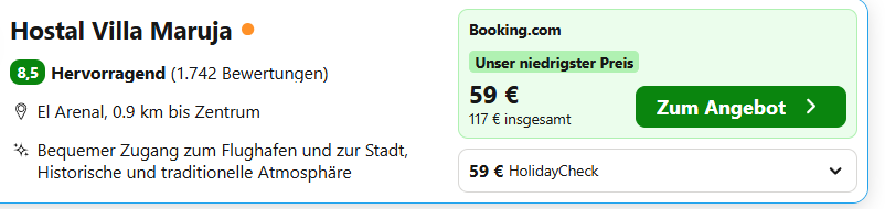 Mallorca Hotel Angebot