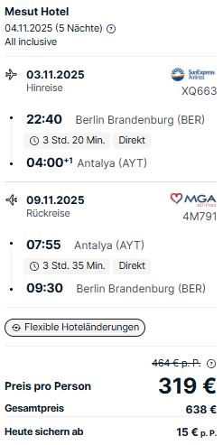 Türkei Reise Angebot