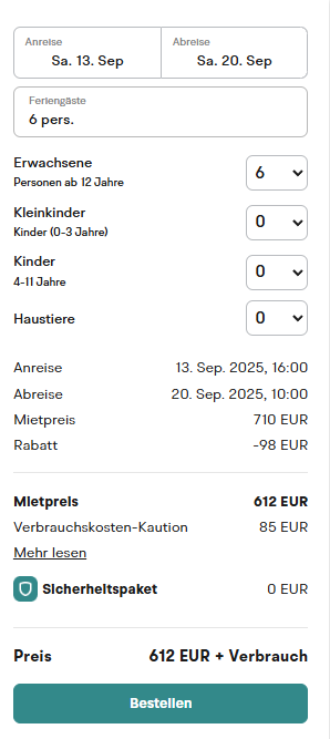 Dänemark Ferienhaus Angebot