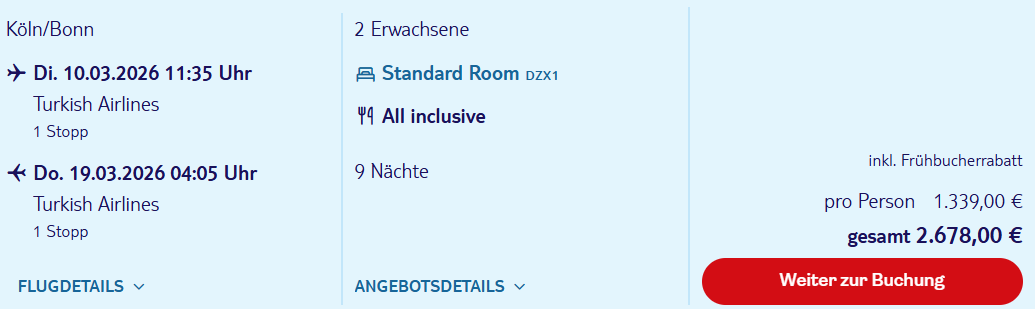 Sansibar Reise Angebot