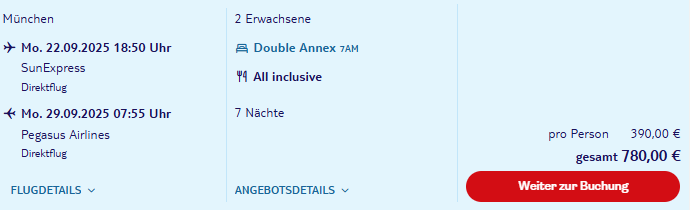 Türkei Reise Angebot