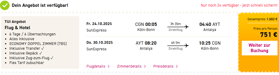 Türkei Pauschalangebot
