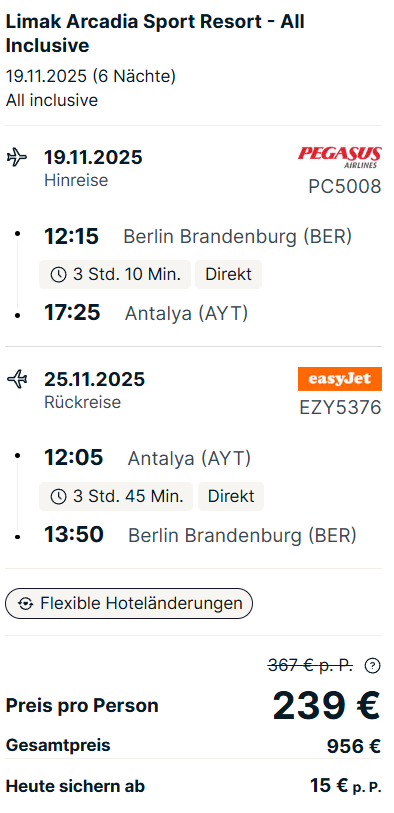 Türkei Reise Angebot
