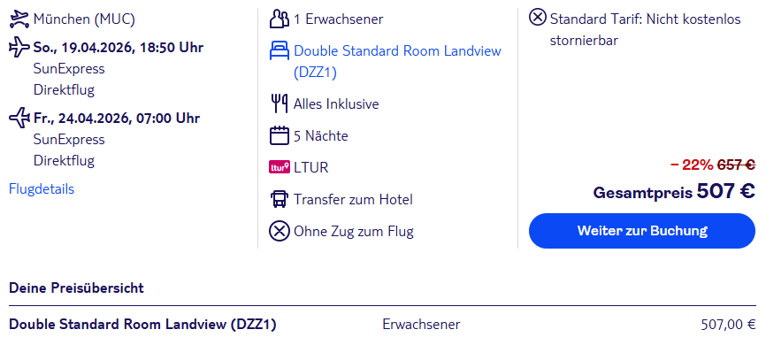 Türkei Pauschalangebot
