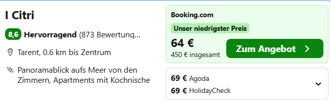 Italien Hotel Angebot