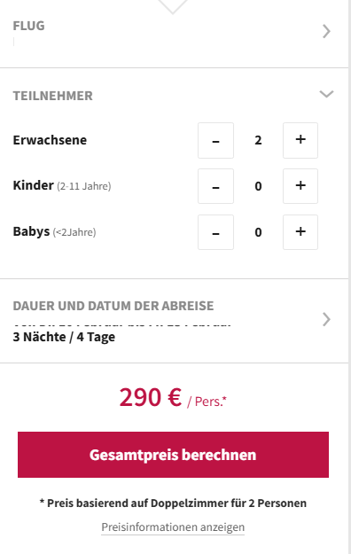 Barcelona Reise Angebot