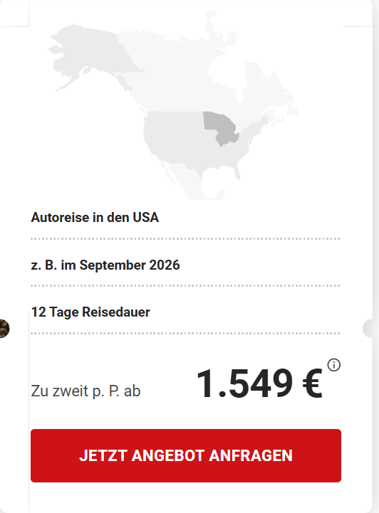 USA Reise Angebot