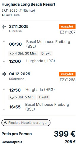 Ägypten Pauschalangebot