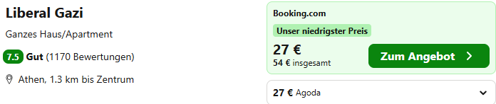 Griechenland Kombi Deal