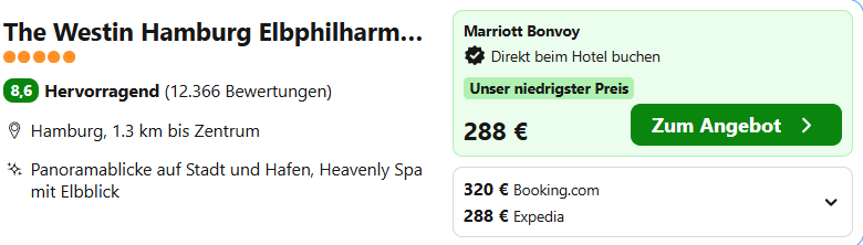 Hamburg Hotel Angebot