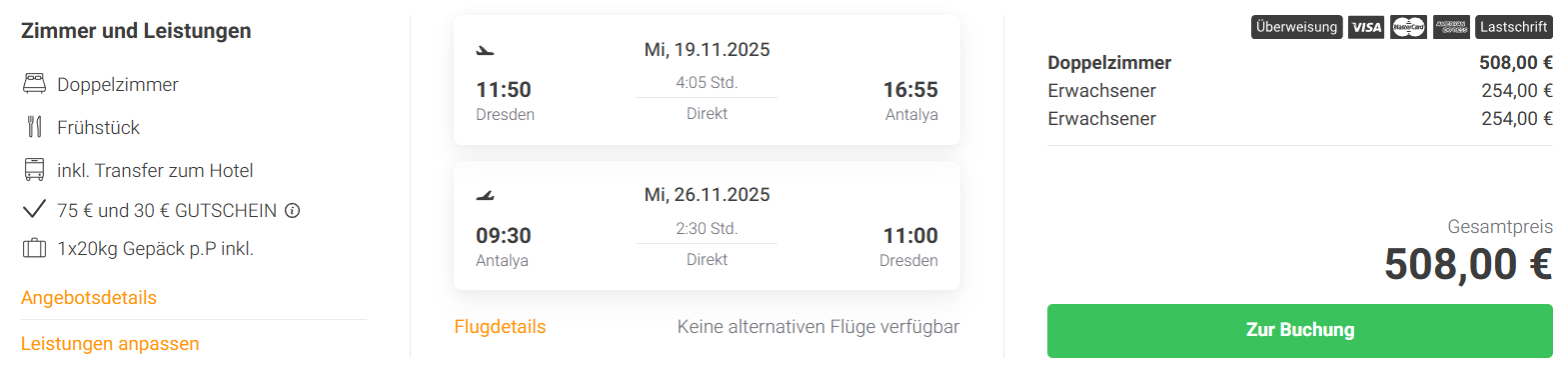 Türkei Reise Angebot