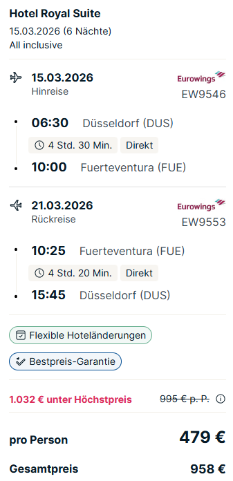 Fuerteventura pauschal