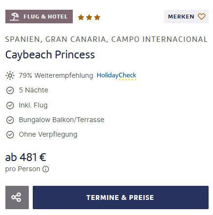 Gran Canaria Pauschalangebot